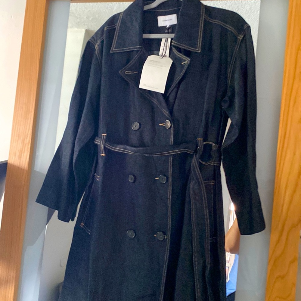 Current /Elliott the hh club trench coat or it can be use as a dress brand new